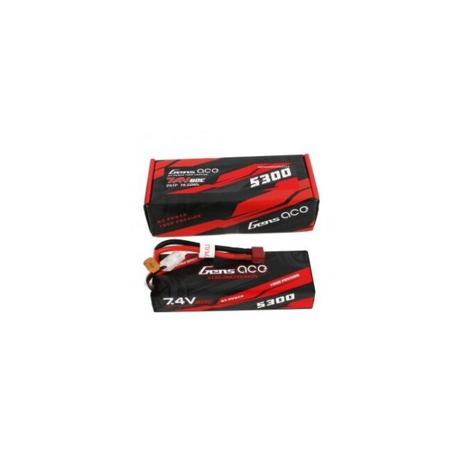GENS ACE LIPO 5300MAH 7.4V 60C BATTERY
