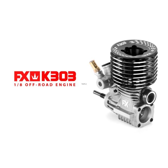 MOTOR FX K303-3 PUERTOS DLC, RODAMIENTO CERAMICO, EQUILIBRADO