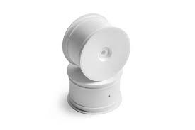 LLANTA TRASERA 2WD/4WD CON HEXÁGONO DE 12 MM IFMAR AERODISK - BLANCO - DURO (2)