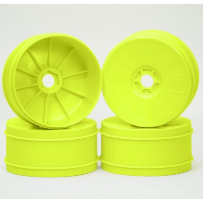 1:8 TRUGGY WHEEL AIR YELLOW 4PCS