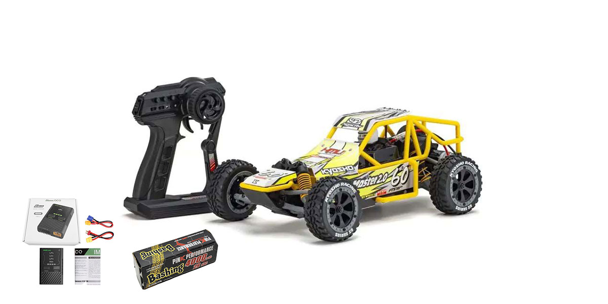 COMBO KYOSHO SANDMASTER T2 LIPO (PP3-2S4000-DGEA60WE2)