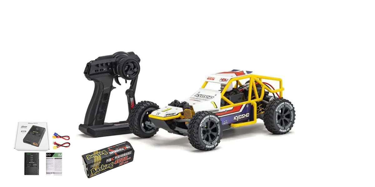 COMBO KYOSHO SANDMASTER T1 LIPO (PP3-2S4000-D/GEA60WE2)