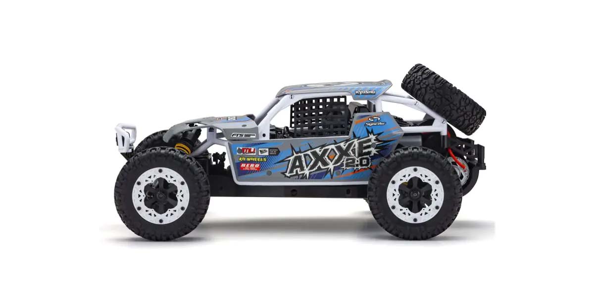 KYOSHO EZ SERIES AXXE 2.0 1:10 READYSET TYPE.2 AZUL - Imagen 4