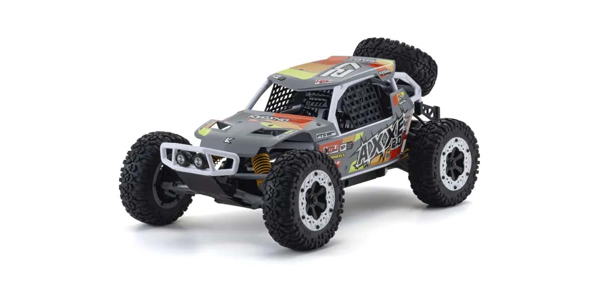 KYOSHO EZ SERIES AXXE 2.0 1:10 READYSET TYPE.1 ORANGE - Imagen 2