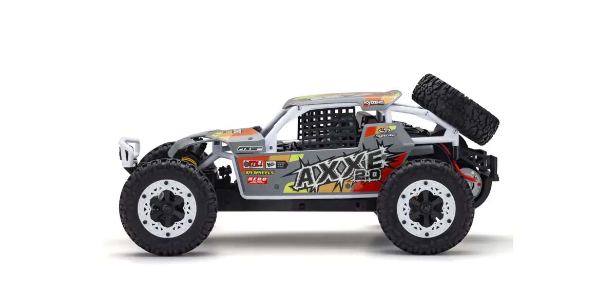KYOSHO EZ SERIES AXXE 2.0 1:10 READYSET TYPE.1 ORANGE - Imagen 4