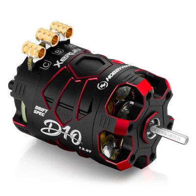 MOTOR XERUM D10 13.5T ROJO DRIFT
