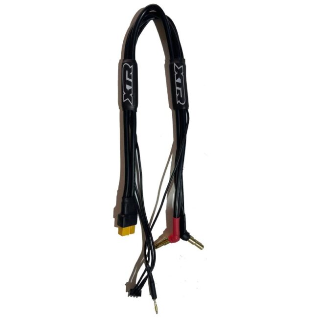 CABLE CARGA LIPO 2S XT60 30CM XTR