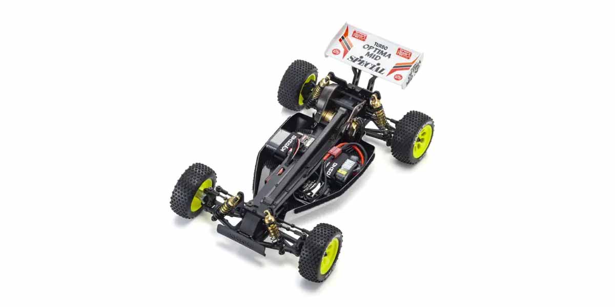 KYOSHO TURBO OPTIMA MID SPECIAL 4WD 1:10 KIT *LEGENDARY SERIES* - Imagen 4