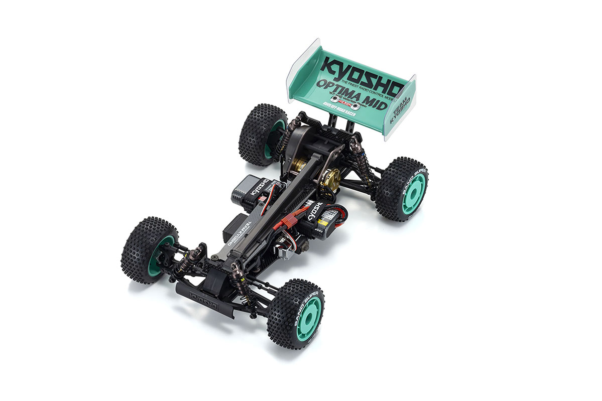 KYOSHO OPTIMA MID'87 WC WORLDS SPEC 4WD 1:10 KIT 60TH ANNIVERSARY LTD - Imagen 3