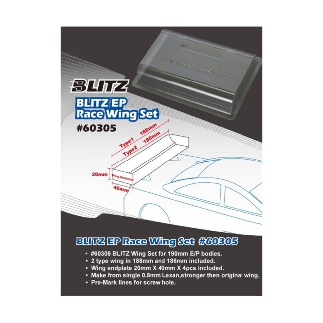 Alerones 1/10 Electrico BLITZ