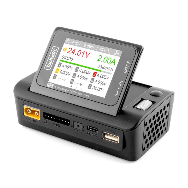CARGADOR DC M9 LiPo 1-8S 20A 7-35V ToolKit