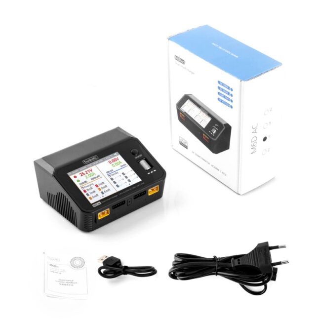 CARGADOR DUO AC/DC M6DAC LiPo 1-6S 15A TOOLKIT
