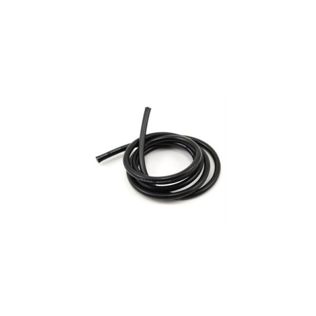 CABLE SILICONADO ULTRAFLEX 12AWG NEGRO 1M