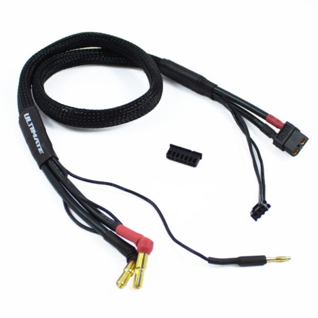 CABLE CARGA 2S DE 60 cm CON CONECTOR XT60 - 4/5mm