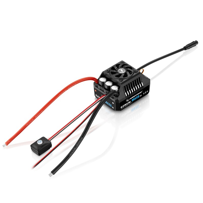 ERZUN MAX6 G2 ESC 200A 3-8S LIPO BEC 8A - Imagen 2