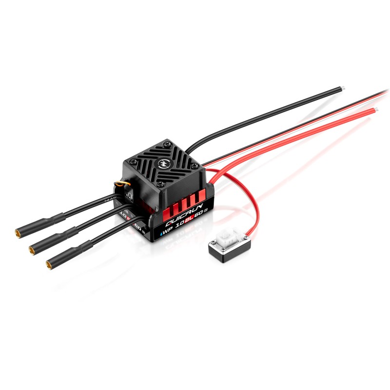 QUICRUN WP10BL60 G2 BRUSHLESS 60A 2-3S 1/10 - Imagen 2