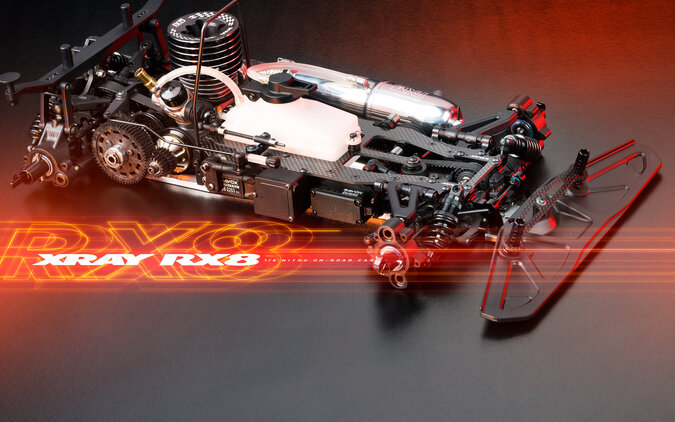 XRAY RX8'26 - 1/8 LUXURY NITRO ON-ROAD CAR - Imagen 4
