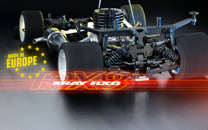 XRAY RX8'26 - 1/8 LUXURY NITRO ON-ROAD CAR - Imagen 6