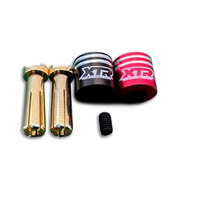 TAPONES AGARRE PERFIL ALTO + BANANA 5MM XTR