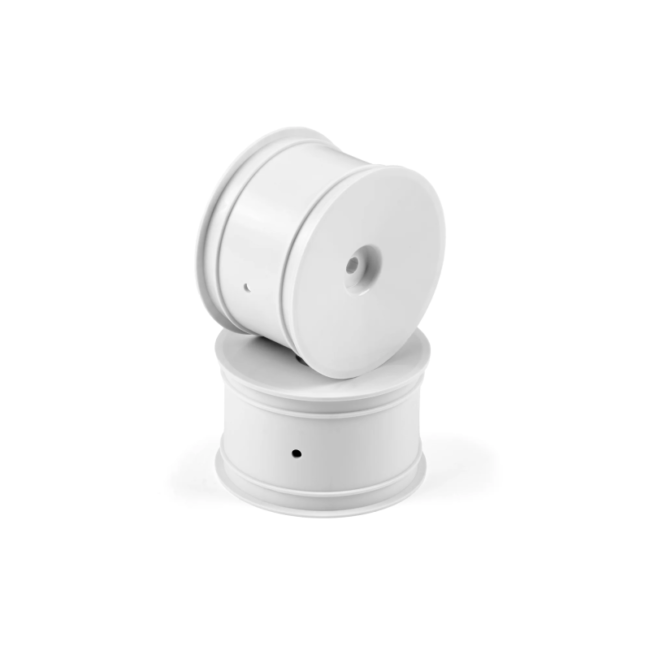 LLANTA TRASERA AERODISK 2WD/4WD CON HEXÁGONO DE 12 MM IFMAR - BLANCA- HARD (2)