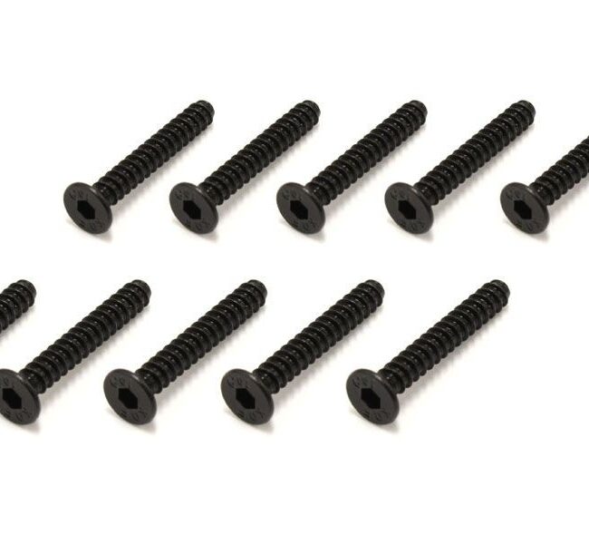 Tornillos TP Cabeza Fresada Hex M3x20mm (10) Kyosho